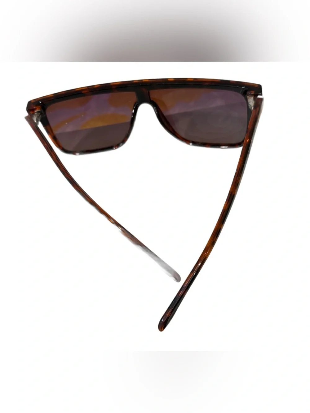 Vintage Quay Nightfall 1212 Tortoiseshell Shield Sunglasses